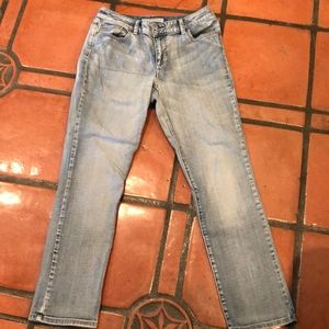 Chico’s Platinum denim jeans size 6 Short or .5